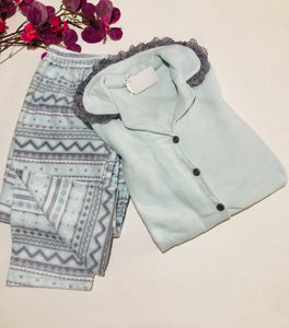 🌙 Pyjama Femme en Polaire – Douceur & Chaleur