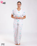 🌸 Pyjama Femme en Rallon – Douceur & Élégance au Quotidien 🌸