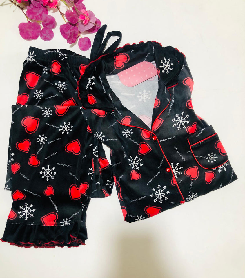Pyjama Luxe en Velours Doux Flora ✨