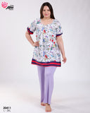 ✨ Pyjama Femme Confort & Élégance – Violet ✨ ()
