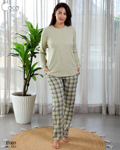 🌙 Pyjama Doux en Coton - Confort & Style