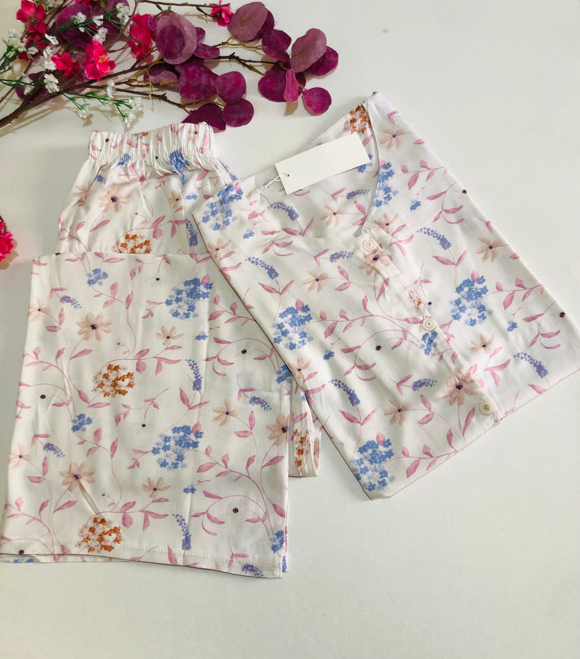 🌸 Pyjama Femme en Rallon – Douceur & Élégance au Quotidien 🌸