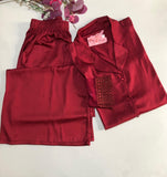 ✨ Pyjama Satin de Soie – Élégance & Confort Absolu