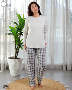 🌙 Pyjama Doux en Coton - Confort & Style