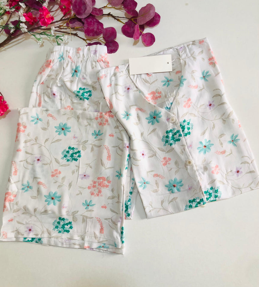 🌸 Pyjama Femme en Rallon – Douceur & Élégance au Quotidien 🌸