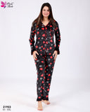 Pyjama Luxe en Velours Doux Flora ✨